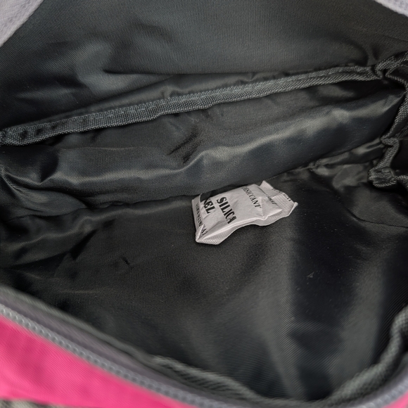 Engyen Pink Gray Fanny Waist Pack Crossbody Bag Water-Resistant Nylon NWT - Picture 8 of 12